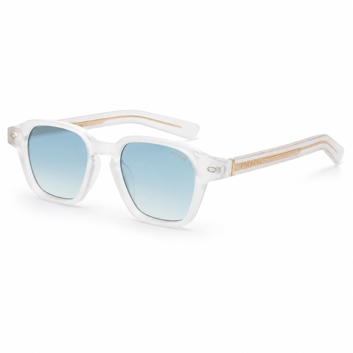 PORTOFINO C6 – Crystal Bianco Satinato, Lenti Azzurro Chiaro