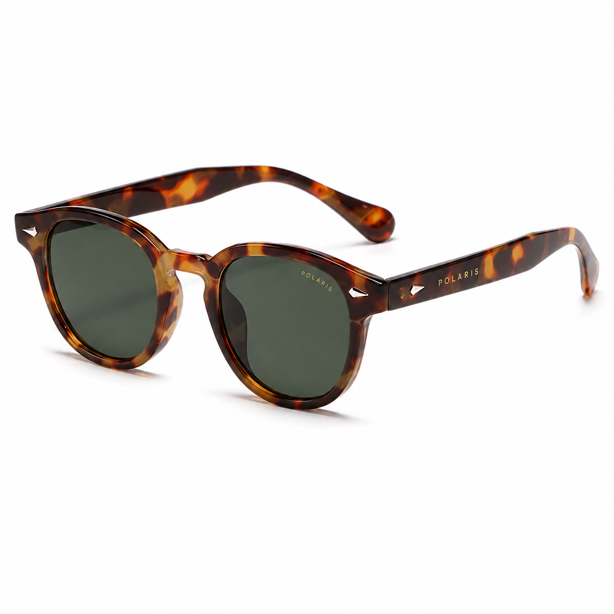 POSITANO C23 – Havana Miele Tartarugato, Lenti Verde Scuro
