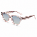 SANREMO C5 – Rosa Cristallo Trasparente, Lenti Azzurro Grigio Sfumato