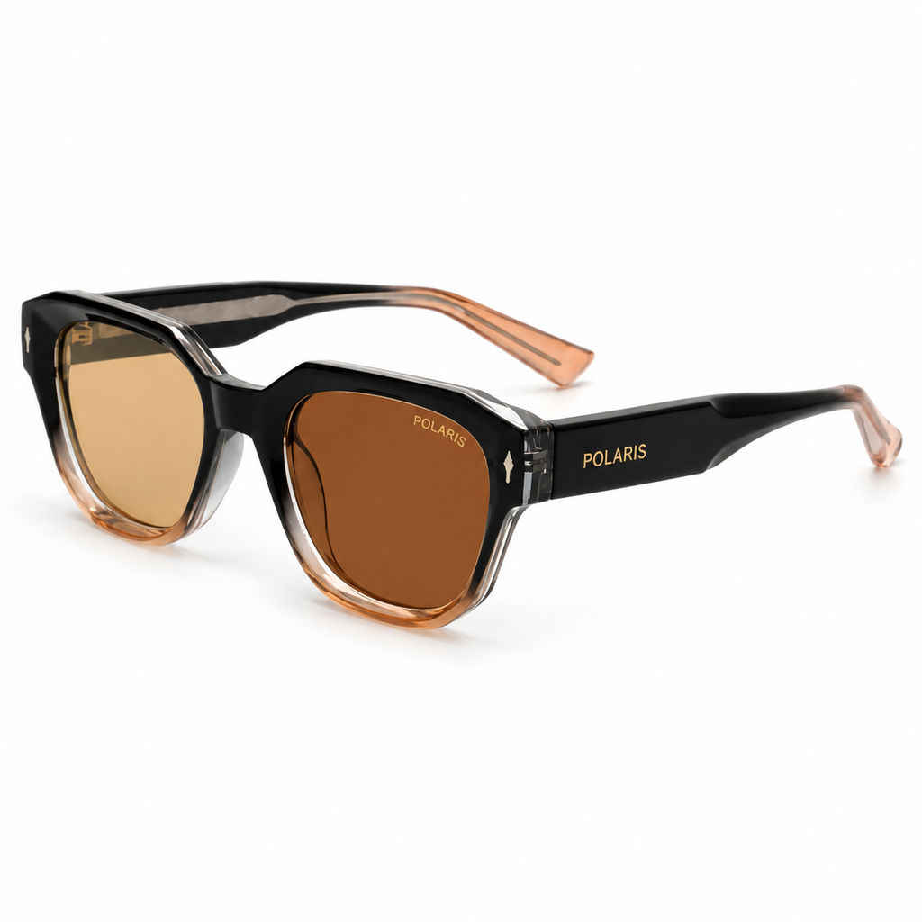 SANREMO C2-X – Nero Champagne, Lenti Marrone Ambrato