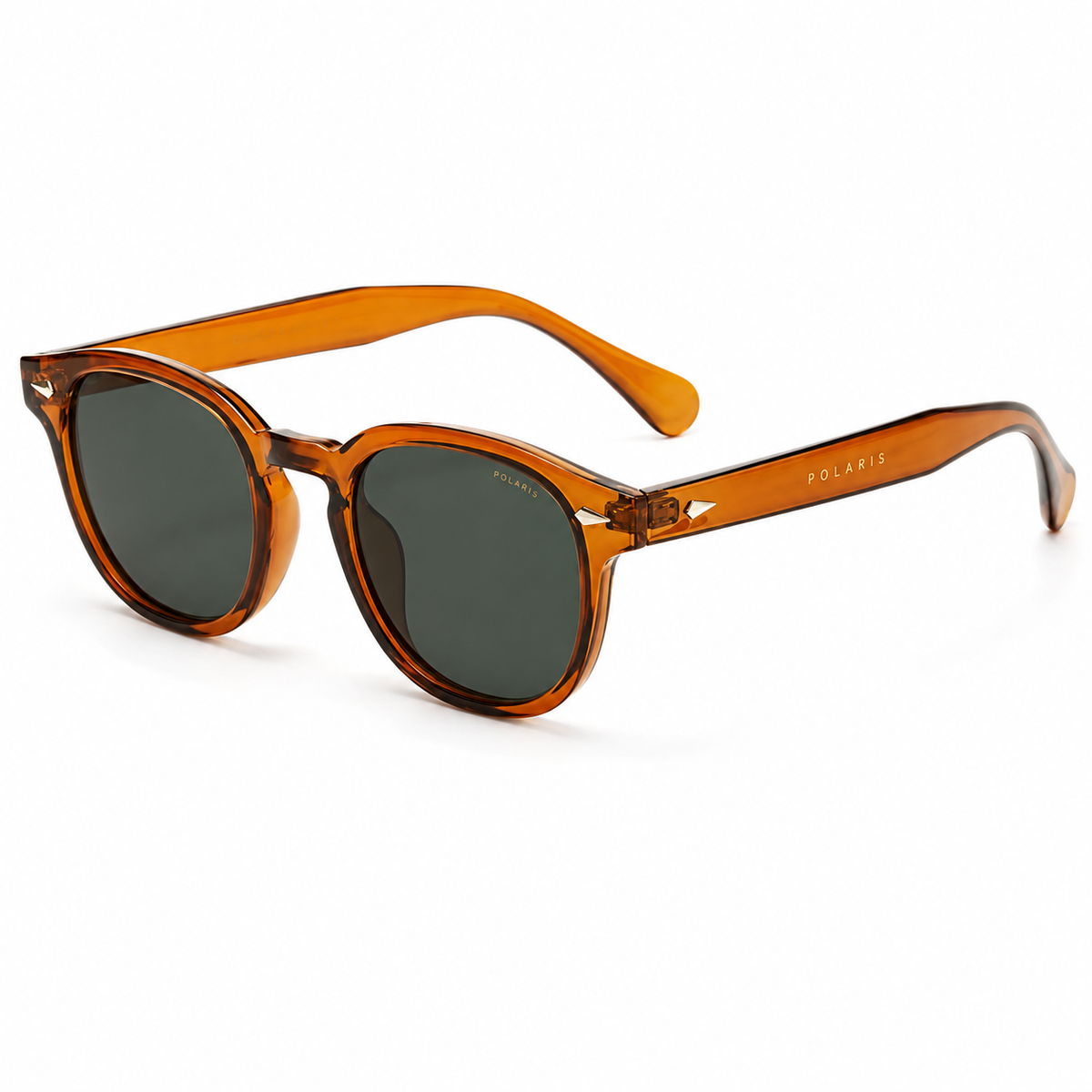 POSITANO C13 – Arancio Ambra Trasparente, Lenti Verde Scuro