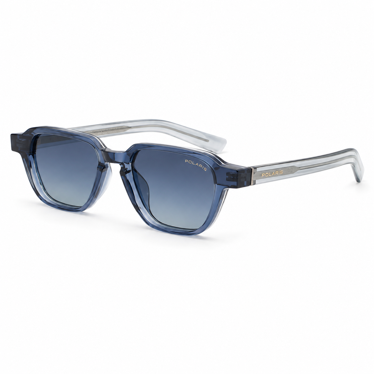 PORTOFINO C5 – Blu Trasparente, Lenti Azzurro-Grigio Sfumate