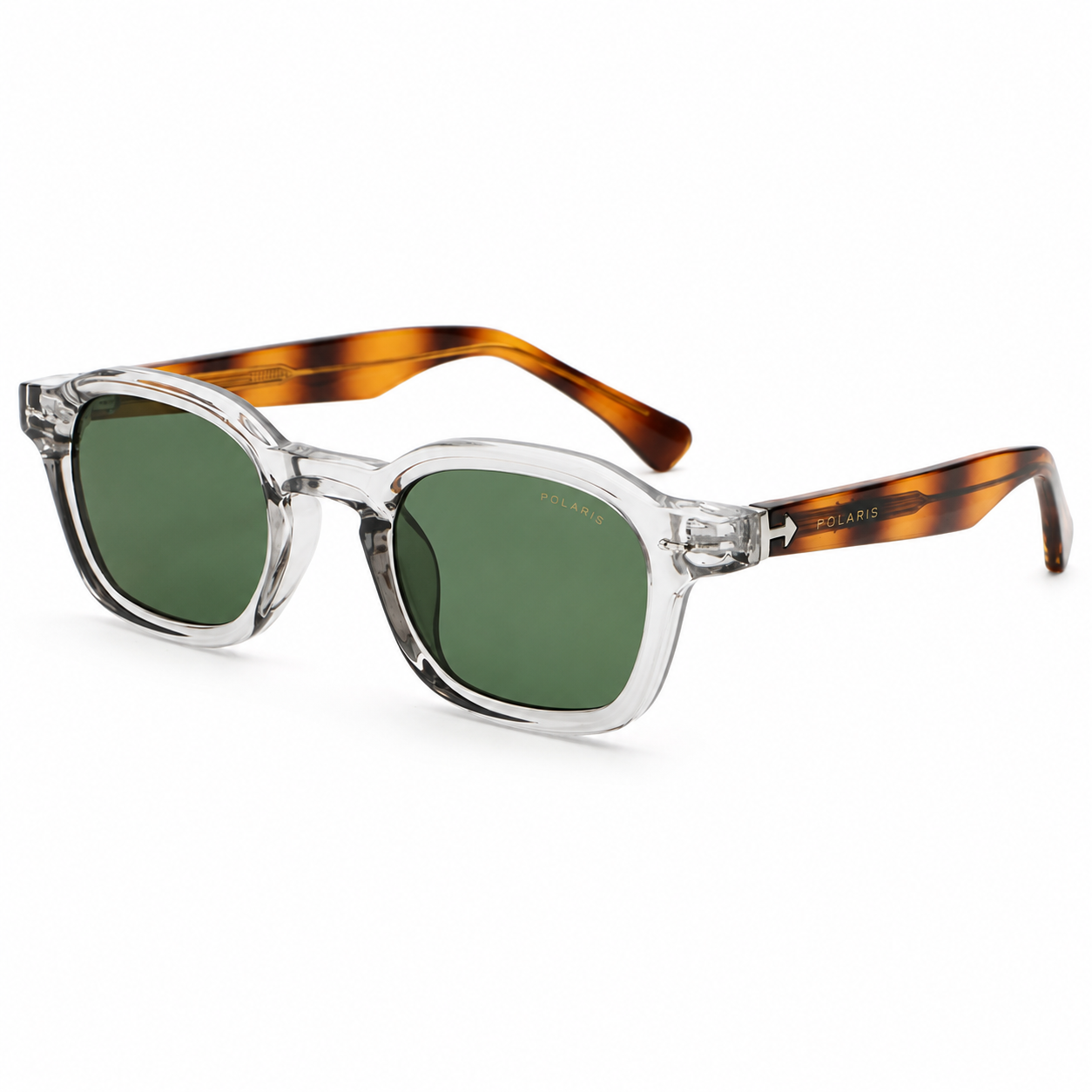 CAPRI C7 – Crystal Trasparente, Lenti Verde Scuro