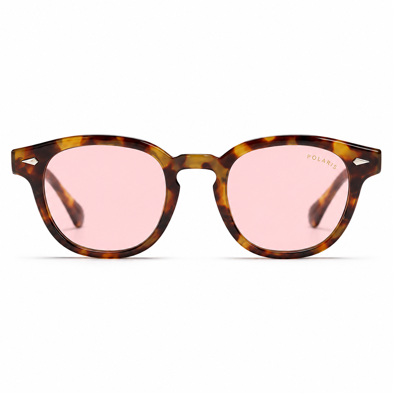 POSITANO C19 – Havana Miele Tartarugato, Lenti Rosa Chiaro