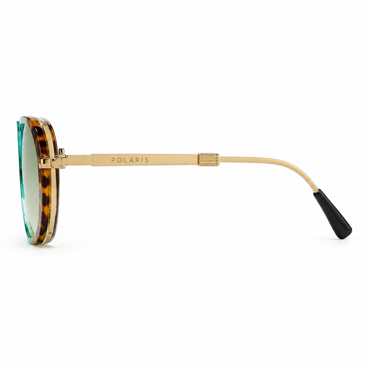 FORTE DEI MARMI C4-X – Turchese Trasparente Havana Aste Oro Lenti Verde Oliva&nbsp;