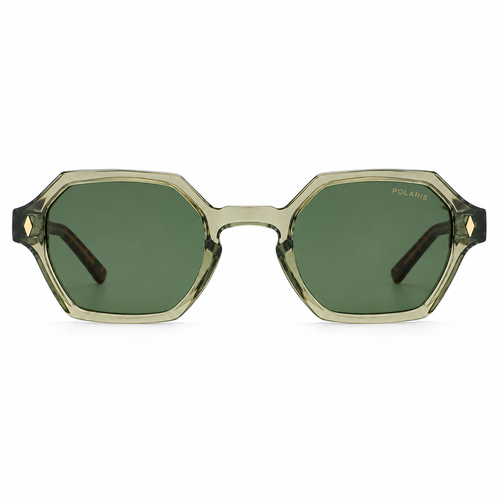 AMALFI C6 – Verde Oliva Trasparente, Lenti Verde Scuro