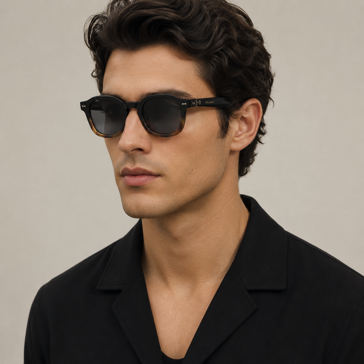 CAPRI C2 – Nero Fumé Havana Miele, Lenti Fumé Scuro