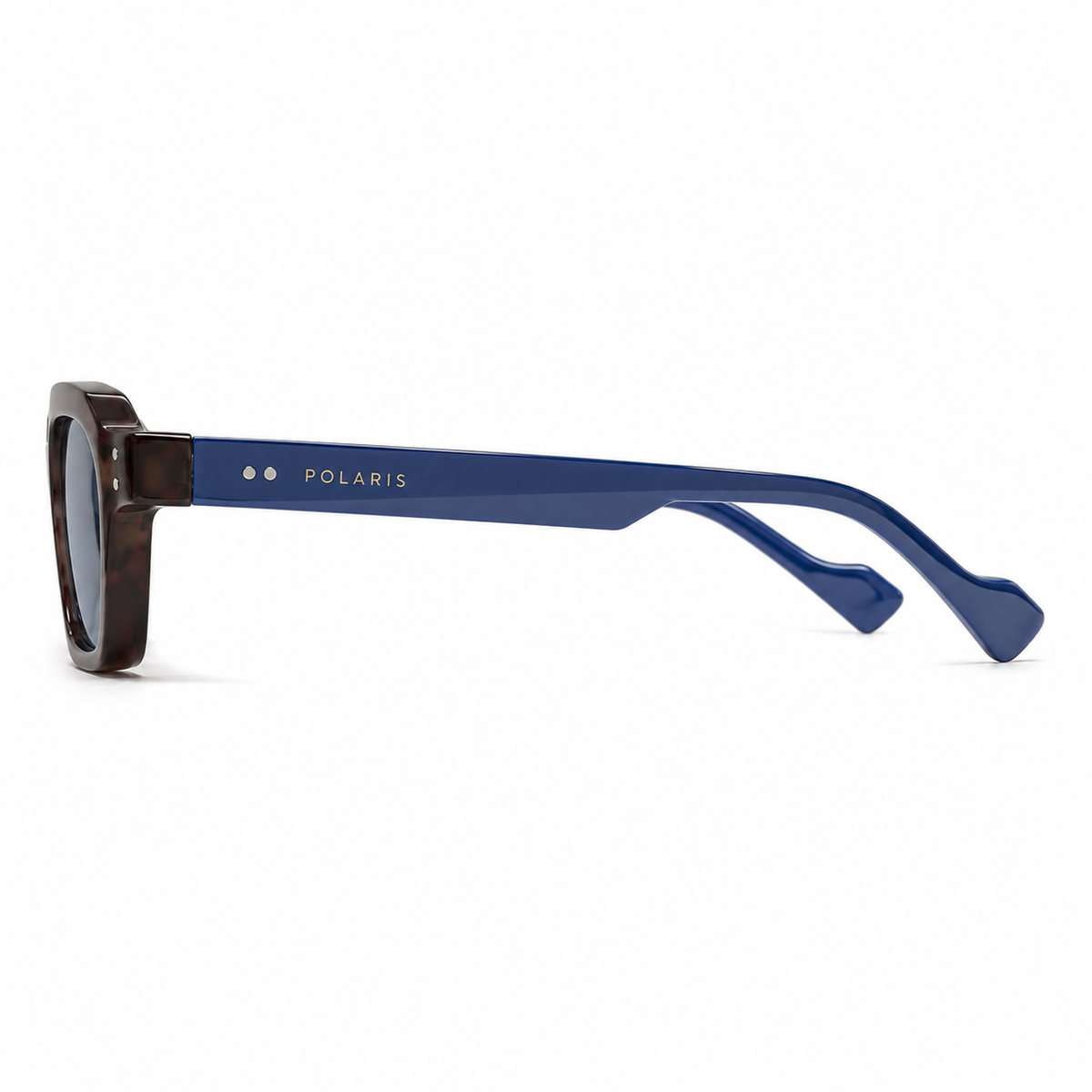 PANAREA C3 – Havana Scuro, Lenti Blu Fumé con Aste Blu Royal
