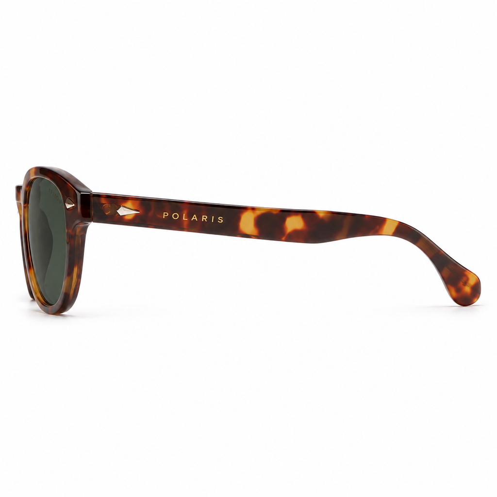POSITANO C23 – Havana Miele Tartarugato, Lenti Verde Scuro