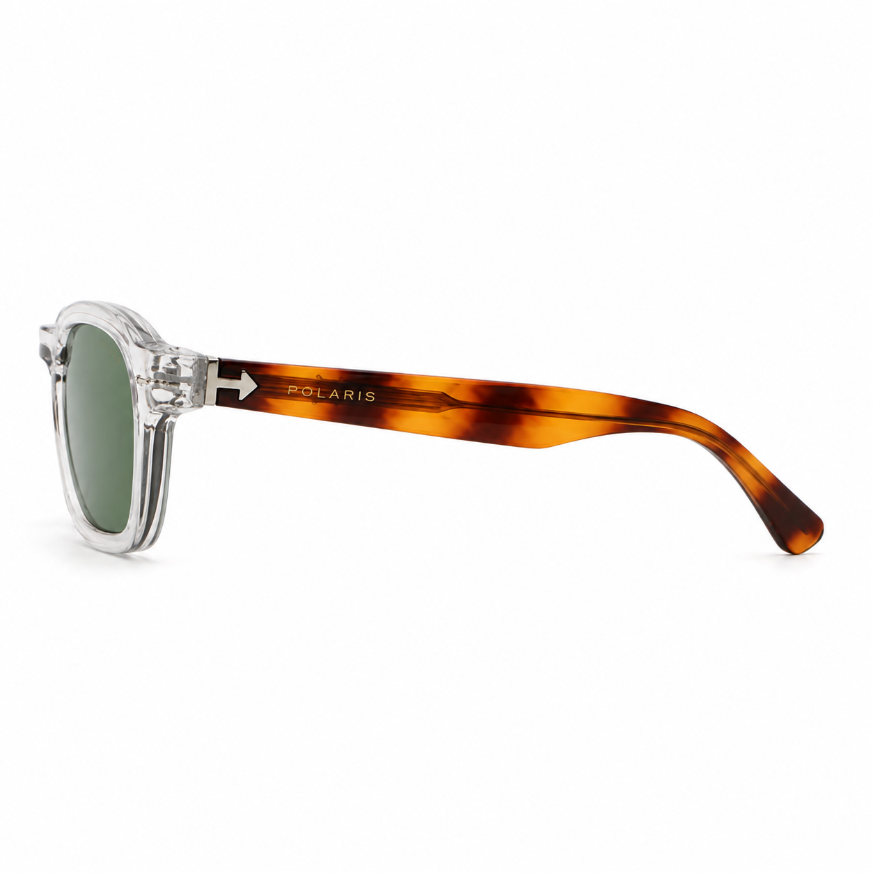 CAPRI C7 – Crystal Trasparente, Lenti Verde Scuro