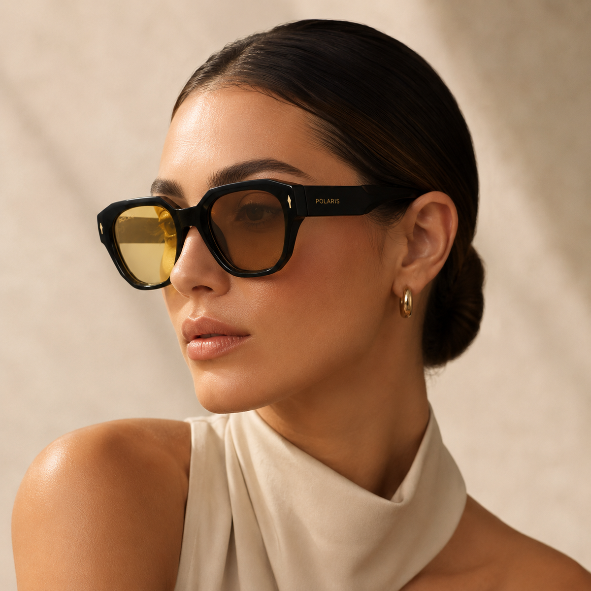 SANREMO C4-X – Nero Havana con Interno Havana, Lenti Ambra